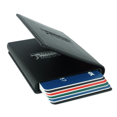 Rreklaminis dėklas kreditinėms kortelėms "Frid G" su logotipu