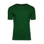 Patvarūs ekologiški vyriški marškinėliai SIMPLE su logotipu