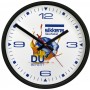 Modernaus dizaino sieninis laikrodis TIME su firminiu ženklu