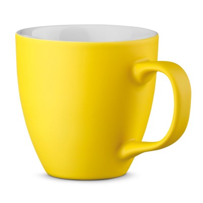 Porcelianinis puodelis matiniu paviršiumi MAT su logotipu