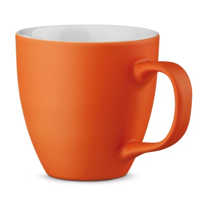 Porcelianinis puodelis matiniu paviršiumi MAT su logotipu