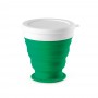 Sulankstomas silikoninis puodelis ASTRADA su Jūsų logotipu