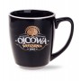 Dekoruotas klasikinis keramikinis puodelis Jūsų logotipu