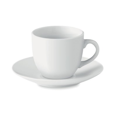 Dekoruotas ESPRESSO kavos puodelis su Jūsų logotipu