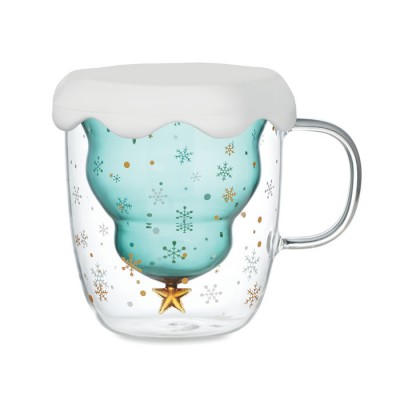 Kalėdinio dizaino puodelis VERDE su Jūsų logotipu