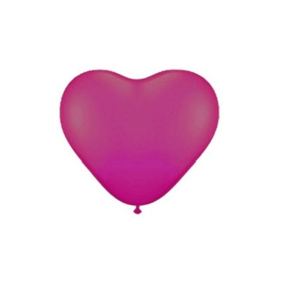 Širdelės formos balionai su logotipo spauda