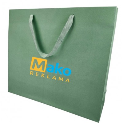 Spalvoti kraftiniai maišeliai dovanoms dekoruoti Jūsų logotipu