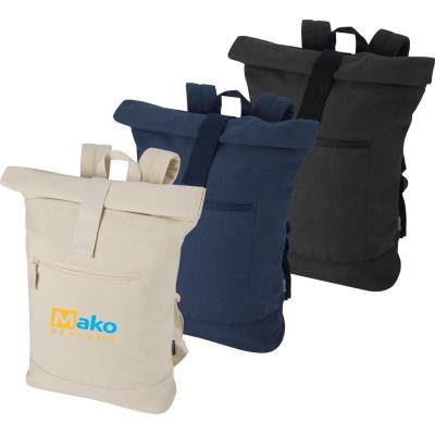 Rolltop kuprinė dekoruota norimu dizainu ar logotipu RECANVAS