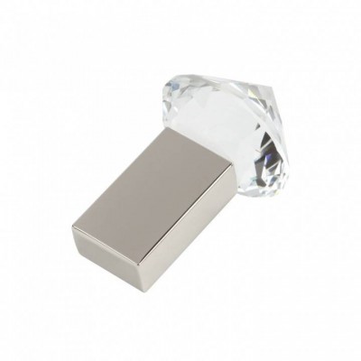 Metalinė USB laikmena - deimantas su Jūsų logotipu