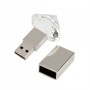 Metalinė USB laikmena - deimantas su Jūsų logotipu
